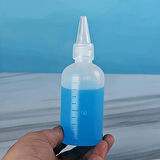 Art Tone Boş Plastik Şişe 100ml Boyutlu Tüp - İçine Boya Doldurulabilir Apricatör İnce Uçlu Sıkma Sıvı Şişe