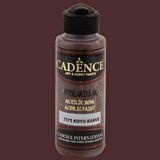 Cadence Yayınları Premium Akrilik Boya 120ml Koyu Kahve 7575