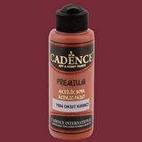 Cadence Yayınları Premium Akrilik Boya 120ml Oksit Kırmızı 7554