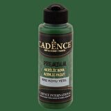Cadence Yayınları Premium Akrilik Boya 120ml Koyu Yeşil 9052