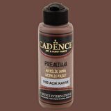 Cadence Yayınları Premium Akrilik Boya 120ml Açık Kahve 1153