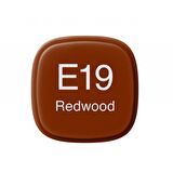 Copic Marker Kalemi E19 Redwood