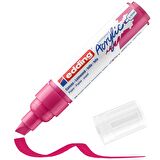 Edding 5000 Akrilik Markör Kalemi 5-10mm Kesik Uç Magenta 909