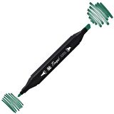 Tinge Twin Çift Uçlu Marker Kalemi Bg52 Deep Green