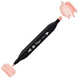 Tinge Twin Çift Uçlu Marker Kalemi R140 Light Orange