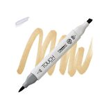 Shinhan Art TOUCH TWIN BRUSH PEN : Çift Taraflı Marker : BR114 Pale camel 