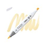 Shinhan Art TOUCH TWIN BRUSH PEN : Çift Taraflı Marker : Y141 Buttercup yellow
