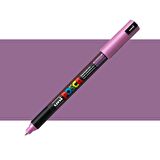 Uni Posca Marker Kalem PC-1MR (0.7mm) Metalik Pembe