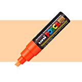 Uni Posca Marker Kalem PC-8K (8mm) Fosforlu Turuncu