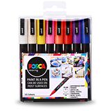 Uni Posca Marker Pc-3m (0.9-1.3mm) 16'lı Set