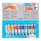 Van Gogh 10 Renk Tüp Suluboya Seti 10x10ml