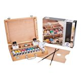 Van Gogh Basic Ahşap Çantalı Yağlı Boya Seti