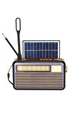 artwork 320 BT FM+SOLAR+KİTAP OKUMA IŞIKLI+ŞARJLI+PİLLİ+USD Radyo Çalar ve Nostaljik müzik Kutusu