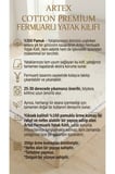 Cotton Premium Fermuarlı Yatak Kılıfı 90x200 Koruyucusu %100 Pamuklu Kılıf Kapitone Tek Kişilik