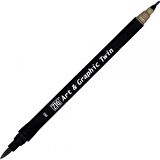 Zig Art & Graphic Twin TUT-80 Fırça Uçlu Marker Green Gray 085