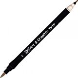 Zig Art & Graphic Twin TUT-80 Fırça Uçlu Marker Black 009