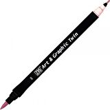 Zig Art & Graphic Twin TUT-80 Fırça Uçlu Marker Sugared A. Pink 200