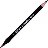 Zig Art & Graphic Twin TUT-80 Fırça Uçlu Marker Pale Rose 230