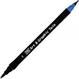 Zig Art & Graphic Twin TUT-80 Fırça Uçlu Marker Cornflour Blue 308