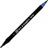 Zig Art & Graphic Twin TUT-80 Fırça Uçlu Marker Persian Blue 037