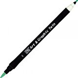 Zig Art & Graphic Twin TUT-80 Fırça Uçlu Marker Green Shadow 505