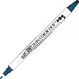 Zig Clean Color Dot Çift Uçlu Marker Kalem Denim 034