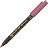 Zig  Fudebiyori Brush Pen Metallic Red 126