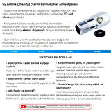 Su Arıtma Cihazı 1/2 (Yarım Parmak) Hat Alma Aparatı