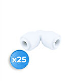 Su Arıtma Cihazı Dirsek Uzatma Fitting 25 Adet