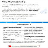 Su Arıtma Cihazı T Fitting 25 Adet