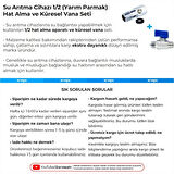 Su Arıtma Cihazı 1/2 (Yarım Parmak) Hat Alma ve Küresel Vana Seti