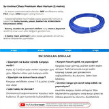 Su Arıtma Cihazı Premium Mavi Hortum (5 Metre)