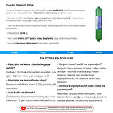 Su Arıtma Cihazı Quartz (Detoks) Filtre 10 Adet