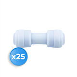 Su Arıtma Cihazı Düz Uzatma Fitting 25 Adet