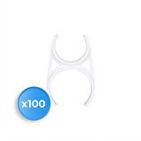 Su Arıtma Cihazı 2x2.5" Filtre Kelepçesi (Klips) 100 Adet