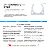Su Arıtma Cihazı 2" Tekli Filtre Kelepçesi (Klips) 100 Adet