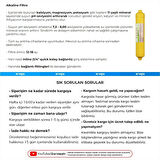 Su Arıtma Cihazı Alkaline Filtre 25 Adet