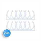 Su Arıtma Cihazı 2.5" Tekli Filtre Kelepçesi (Klips) 100 Adet