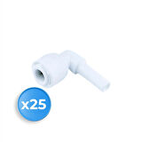 Su Arıtma Cihazı Dirsek Geçme Fitting 25 Adet