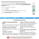 Su Arıtma Cihazı Premium Inline Aşama 2 Ön Karbon Filtre