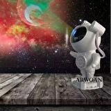 Bluetooth müzik hoparlör yıldız uzay projektör gece lambası çocuklar hediye ev dekor için