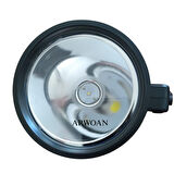 GK6697 Uzun Menzilli LED Projektör Fener | 10W Güçlü Aydınlatma | 7 Saat Çalışma Süresi | Taşınabilir Şarjlı El Feneri