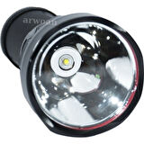 PD-12000 Profesyonel Avcı El Feneri – 40W Güç, 4000 Lümen, Yüksek Performanslı LED Işık