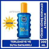 Nivea Sun SPF50 Koruma & Ferahlık Güneş Kremi 200 ml Sprey