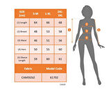 Kadın Uzun Kollu Yakadan Düğmeli Leopar Detaylı Kaşkorse Bluz