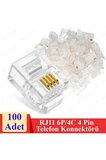  Yeni Nesil Ez Pense RJ45 Sıkma Aracı + Rj11 4pin Jak 6p4c Telefon Kablosu Için Konnektör