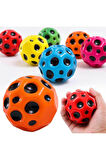 Yükseğe Zıplayan Delikli Bouncer Ball Space Ball Süper Uzay Topu 1 Adet