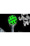 Yükseğe Zıplayan Delikli Bouncer Ball Space Ball Süper Uzay Topu 1 Adet