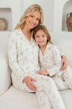 Anne Kız Kombin Penye Boydan Düğmeli Pijama Takımı (Anne- Kız Ayrı Satılmaktadır.)