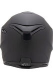 Sx.100 Siyah Kask Mat
